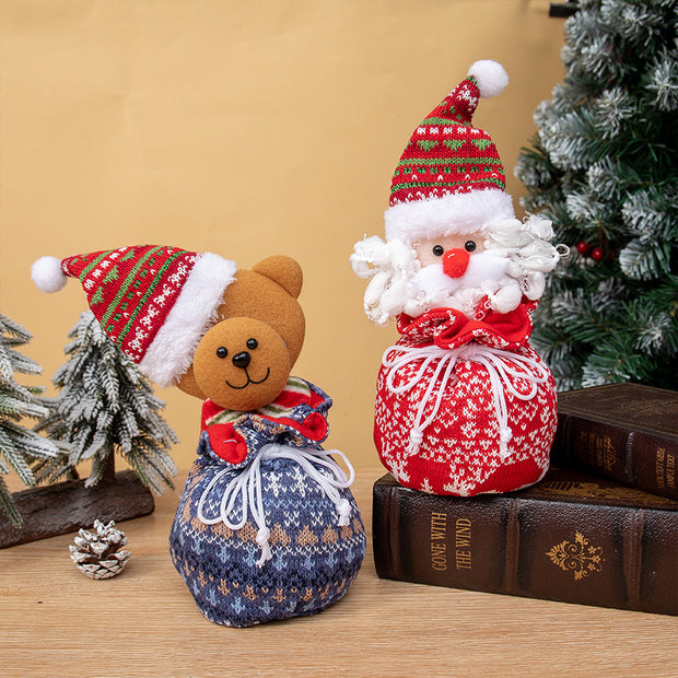 Christmas decorations, Christmas Eve apple bags